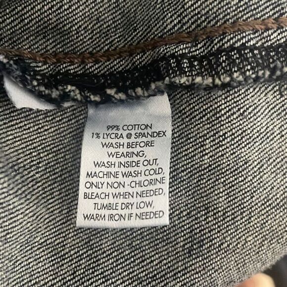 Ann Taylor Dark Blue Flare Jeans - Picture 5 of 9